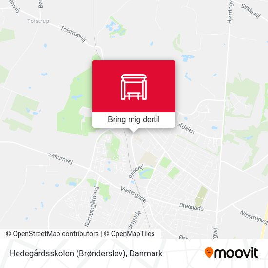 Hedegårdsskolen (Brønderslev) kort