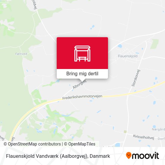 Flauenskjold Vandværk (Aalborgvej) kort