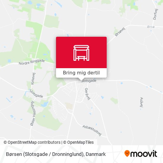 Børsen (Slotsgade / Dronninglund) kort
