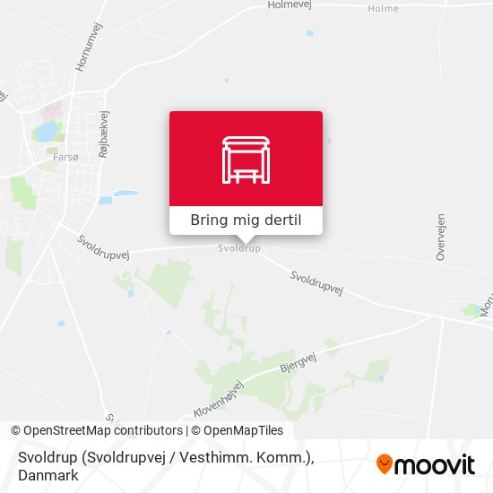 Svoldrup (Svoldrupvej / Vesthimm. Komm.) kort