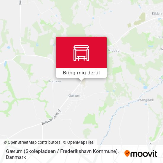 Gærum (Skolepladsen / Frederikshavn Kommune) kort