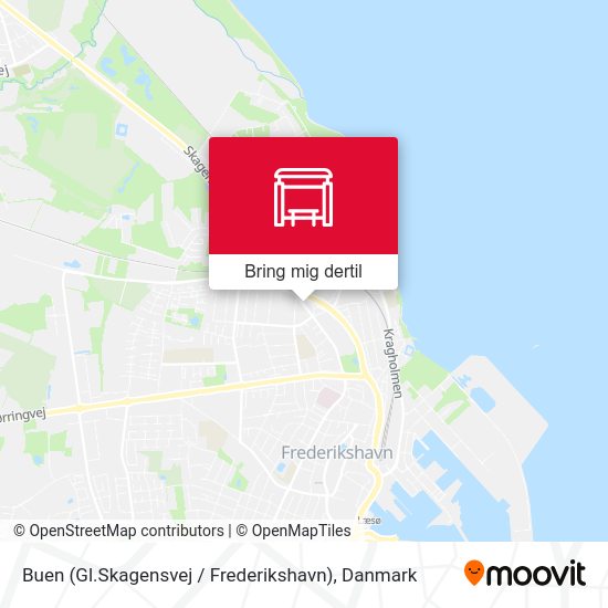 Buen (Gl.Skagensvej / Frederikshavn) kort