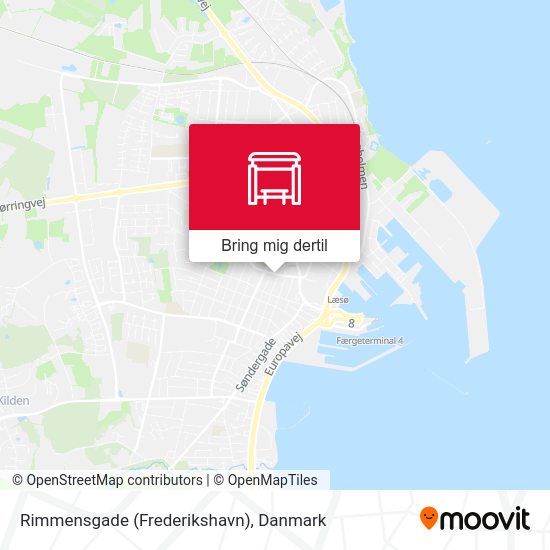 Rimmensgade (Frederikshavn) kort