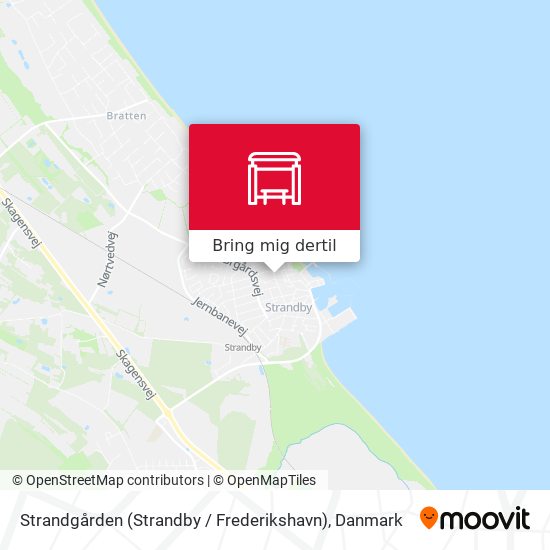 Strandgården (Strandby / Frederikshavn) kort