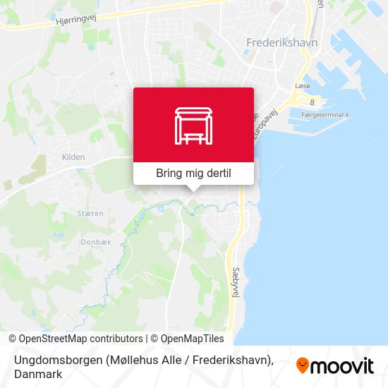 Ungdomsborgen (Møllehus Alle / Frederikshavn) kort