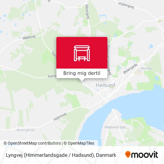 Lyngvej (Himmerlandsgade / Hadsund) kort