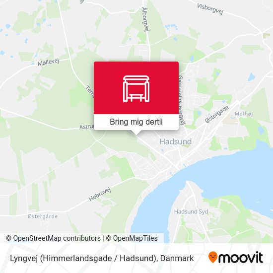 Lyngvej (Himmerlandsgade / Hadsund) kort