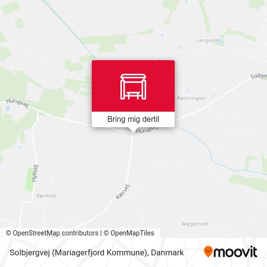 Solbjergvej (Mariagerfjord Kommune) kort