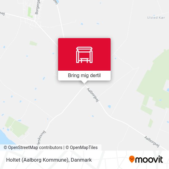 Holtet (Aalborg Kommune) kort