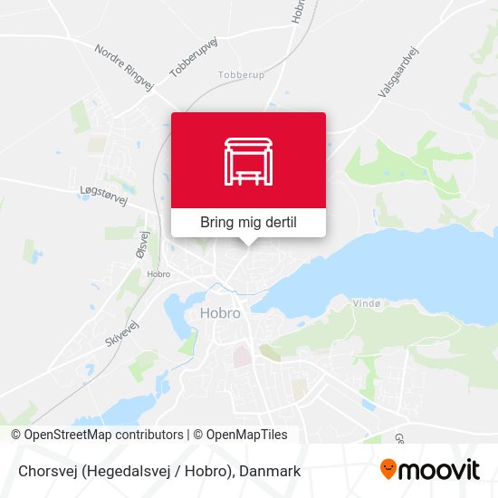 Chorsvej (Hegedalsvej / Hobro) kort