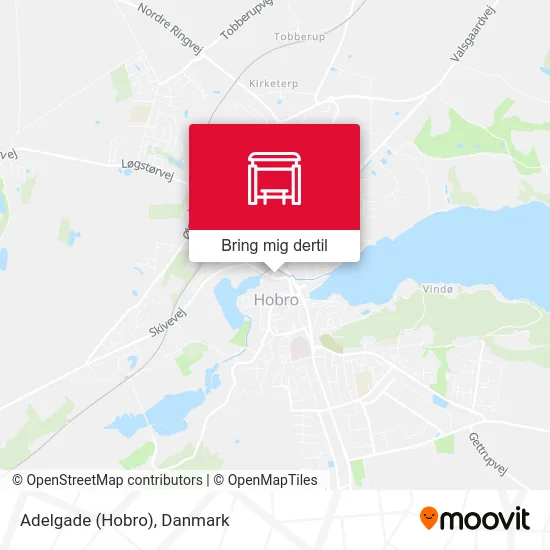 Adelgade (Hobro) kort