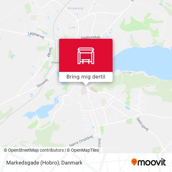 Markedsgade (Hobro) kort