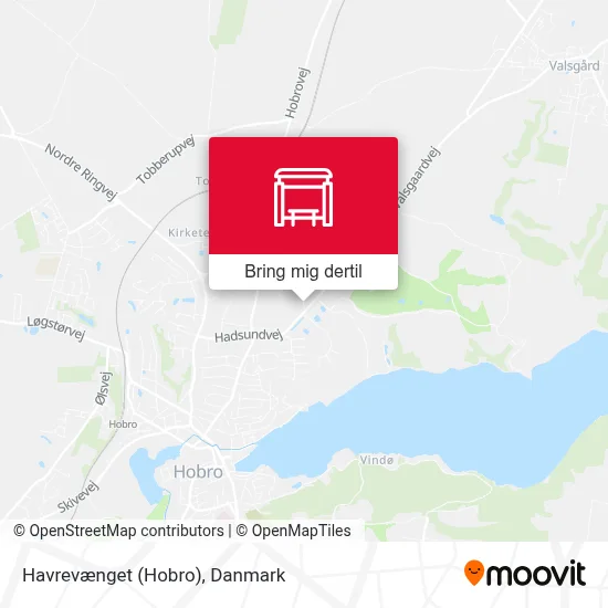 Havrevænget (Hobro) kort