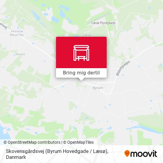 Skovensgårdsvej (Byrum Hovedgade / Læsø) kort