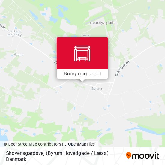 Skovensgårdsvej (Byrum Hovedgade / Læsø) kort