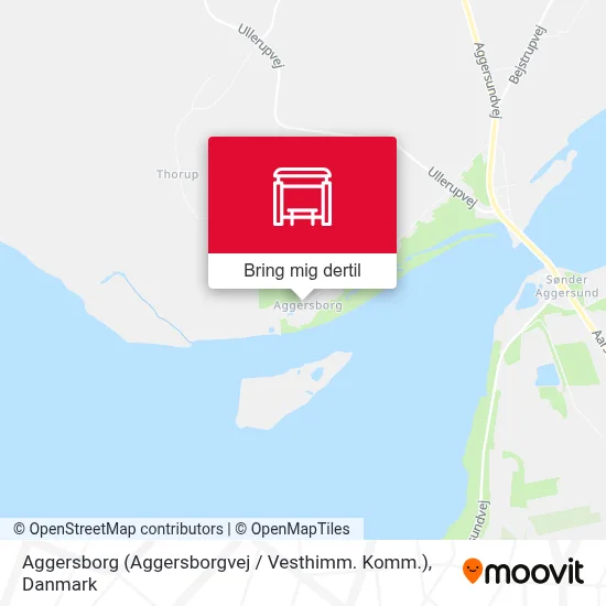 Aggersborg (Aggersborgvej / Vesthimm. Komm.) kort