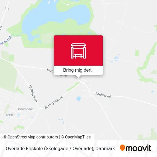 Overlade Friskole (Skolegade / Overlade) kort