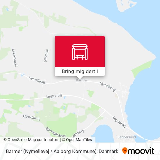 Barmer (Nymøllevej / Aalborg Kommune) kort