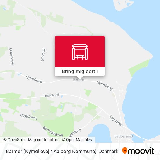 Barmer (Nymøllevej / Aalborg Kommune) kort