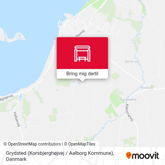 Grydsted (Korsbjerghøjvej / Aalborg Kommune) kort