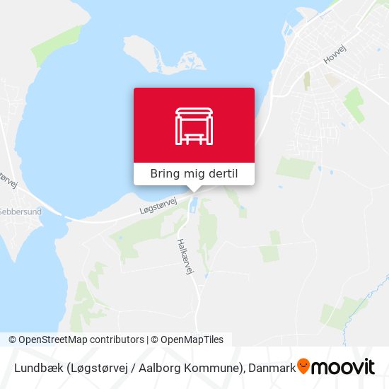 Lundbæk (Løgstørvej / Aalborg Kommune) kort
