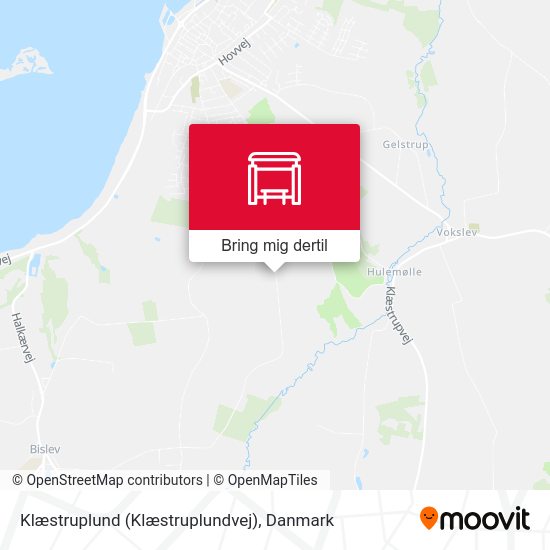 Klæstruplund (Klæstruplundvej) kort