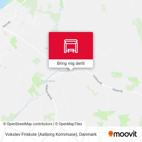 Vokslev Friskole (Aalborg Kommune) kort