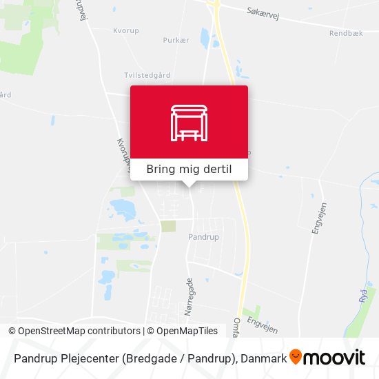 Pandrup Plejecenter (Bredgade / Pandrup) kort