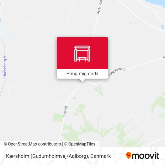 Kærsholm (Gudumholmvej / Aalborg) kort