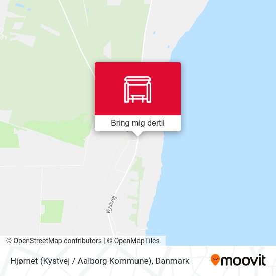 Hjørnet (Kystvej / Aalborg Kommune) kort
