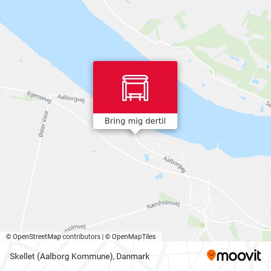 Skellet (Aalborg Kommune) kort