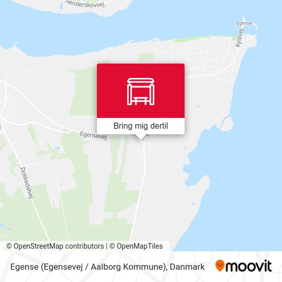 Egense (Egensevej / Aalborg Kommune) kort