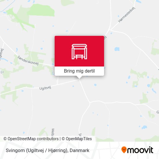 Svingom (Ugiltvej / Hjørring) kort