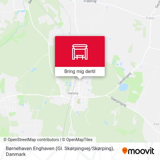 Børnehaven Enghaven (Gl. Skørpingvej / Skørping) kort