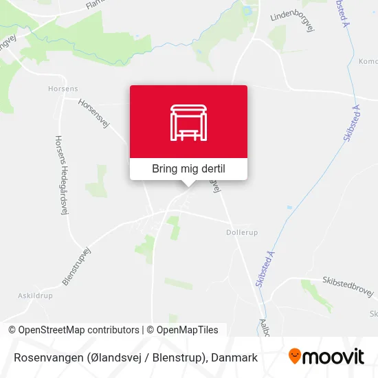 Rosenvangen (Ølandsvej / Blenstrup) kort
