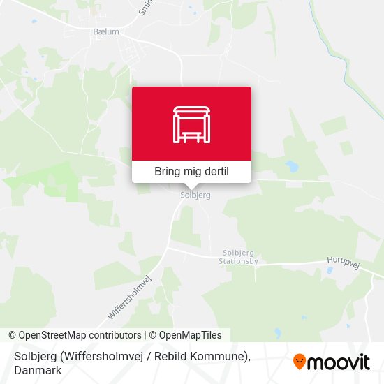 Solbjerg (Wiffersholmvej / Rebild Kommune) kort