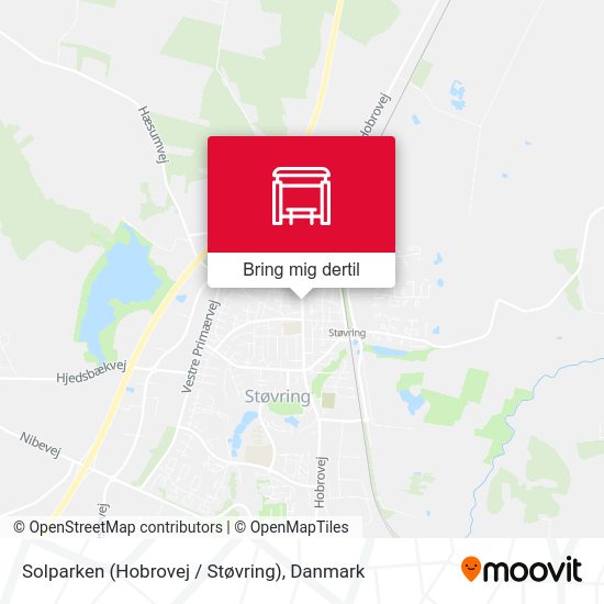 Solparken (Hobrovej / Støvring) kort