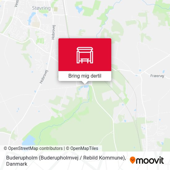Buderupholm (Buderupholmvej / Rebild Kommune) kort