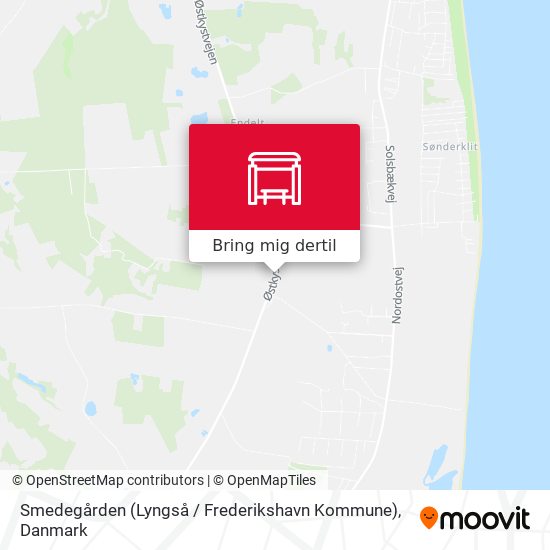 Smedegården (Lyngså / Frederikshavn Kommune) kort