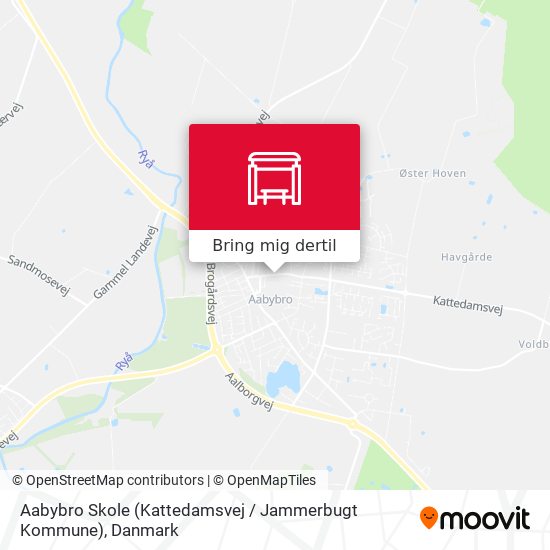 Aabybro Skole (Kattedamsvej / Jammerbugt Kommune) kort