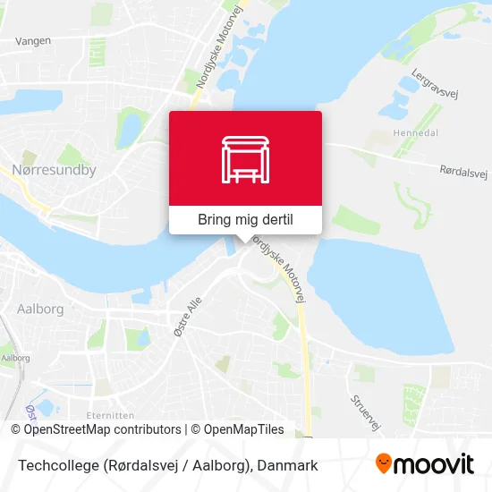 Techcollege (Rørdalsvej / Aalborg) kort