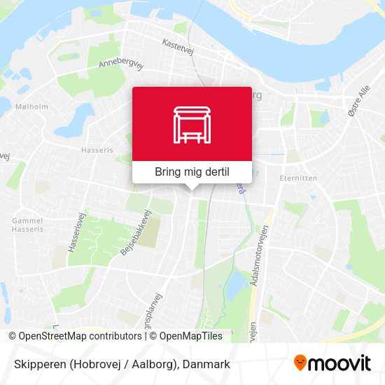 Skipperen (Hobrovej / Aalborg) kort