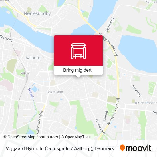Vejgaard Bymidte (Odinsgade / Aalborg) kort