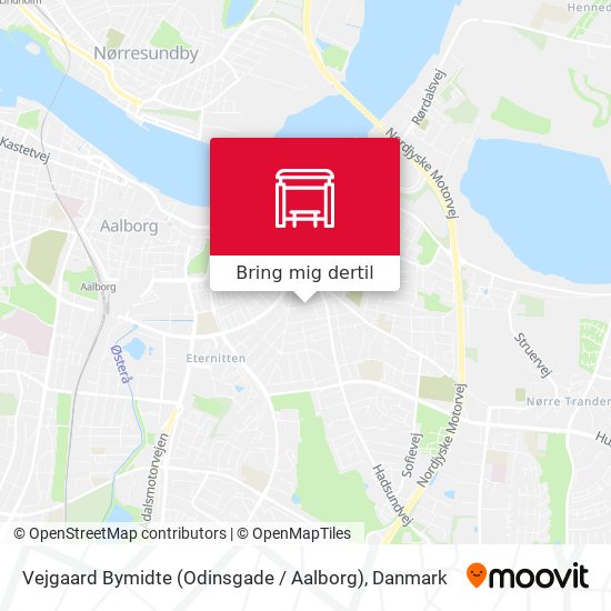 Vejgaard Bymidte (Odinsgade / Aalborg) kort