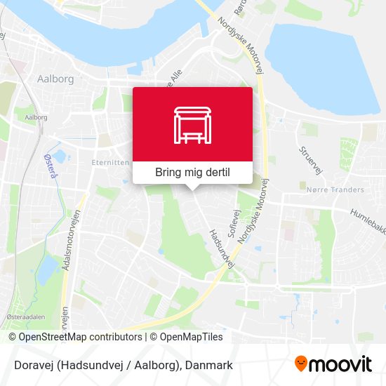 Doravej (Hadsundvej / Aalborg) kort