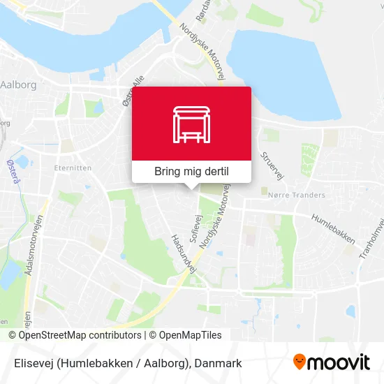 Elisevej (Humlebakken / Aalborg) kort