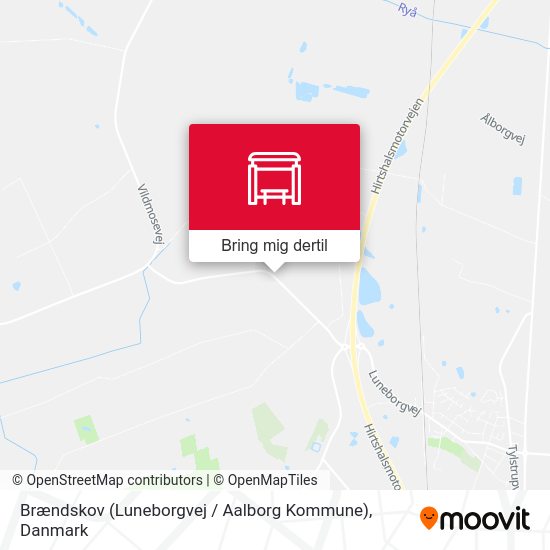 Brændskov (Luneborgvej / Aalborg Kommune) kort