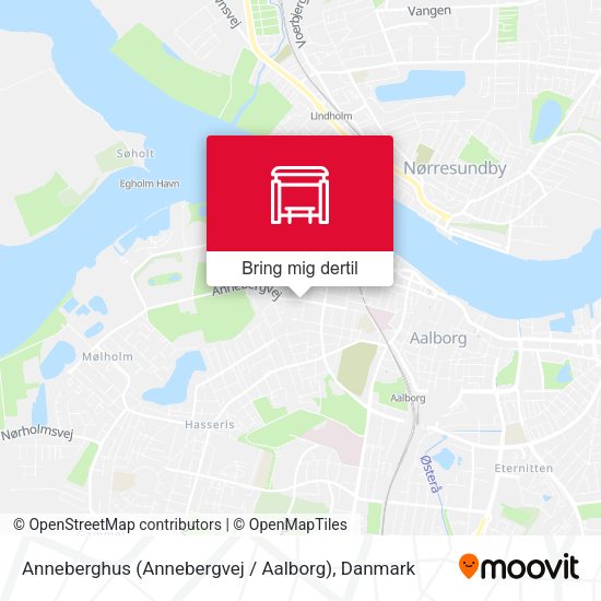 Anneberghus (Annebergvej / Aalborg) kort