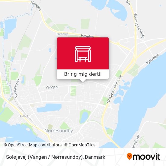 Soløjevej (Vangen / Nørresundby) kort
