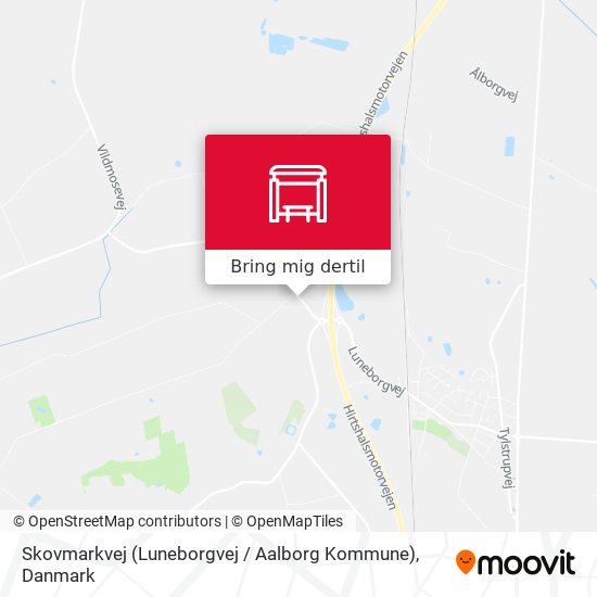 Skovmarkvej (Luneborgvej / Aalborg Kommune) kort